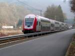 Steuerwagen 014 mit Zug ...  De Rond Hans und Jeanny 25.02.2008