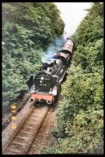 BR38 vor Persomenzug kurz ...  ERHARD BEYER 26.02.2008