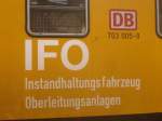 Seitenaufschrift an 703 005-9 ...  Andreas Hackenjos 01.03.2008