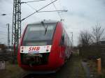 Ausgesetzt in Neum�nster Gleis 8: ein SHB Lint 41 am ...
