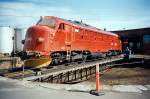 Di3 643 rollt zum n�chsten Einsatz, Hamar (N) 07-1995  ...