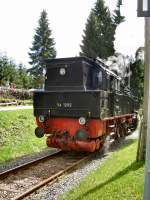 BR 94 rangiert auf dem Bahnhof Rennsteig, 2005 ... BR 94 rangiert auf dem Bahnhof Rennsteig, 2005 ...