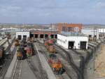 Betriebswerk der BNSF in ...  Dennis Kraus 05.03.2008