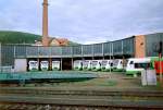 Blick vom Bahnsteig in ...  ERHARD BEYER 06.03.2008