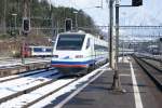 CIS ETR 470.009 f�hrt am 8.3.08 in Arth-Goldau ein.  ...