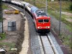 155 114-2mit Kewa-Zug frisch ...  Nils Hecklau 09.03.2008