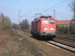 140 401-1 Lz am 8.3.2008 durch Limmer -> Linden  ...