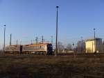 PCC M62-1690 und M62-1194 am Morgen des 10.03.2008 im DB ...