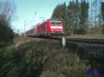 146 104-5 mit RE ...  Ulrich Lorenz 10.03.2008