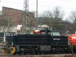 Eine MAK G 1206 im Schwerter Rangierbahnhof an einem ruhigen ...