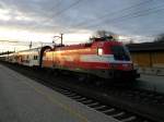  �sterreich-EM -Taurus 1116 005-8 beim ...  Michael Eichberger 11.03.2008