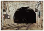 br-1116-vor-guterzugen 1116 202 (ok - kann man jetzt nat�rlich nicht erkennen ;-) kurz vor dem Verlassen des Galgenbergtunnel vor St. Michael in der Obersteiermark am 6.3.2008.