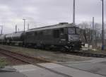 ST43 CTL ST 43 R 001 am 12.03.2008 bei der Ausfahrt aus dem Bahnhof Guben
