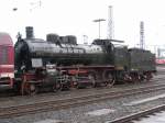 BR 38 Die Polnische Lok Preu�en 8 (P8) mit dem Zug der Erinnerung am 09.03.2008 im D�sseldorfer Hbf