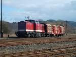BR 202 202 425-5 konnte am 10.03.08 in Bad Salzungen beim Rangieren beobachtet werden.