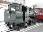 RB - Zahnraddampflok H 2/3 17 im Bahnhof Rigi ... RB - Zahnraddampflok H 2/3 17 im Bahnhof Rigi ...