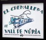 Vall de Nuria Zahnradbahn in den spanischen Pyren�en, beginnend in Ribes-Enllac an der RENFE-Bahnstrecke Barcelona - Latour de Carol, Bahnhof Ribes de Freser.