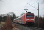 IC 2064 mit 101 096 nach Karlsruhe Hbf. Aufgenommen am ...