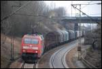 152 033 bei der Talfahrt des Gesilinger Steige. Aufgenommen am ... 152 033 bei der Talfahrt des Gesilinger Steige. Aufgenommen am ...