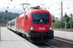 1116 197 f�hrt in Saalfelden ein. 16.06.2004  ...