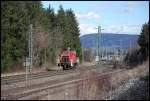 Nachdem die 363 110 den FZT 56090 nach Aalen-Essingen gebracht ...