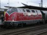 V 200 033 mit SZ aus Hamm , in Dortmund ...