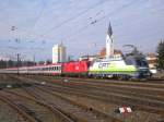 1116.141 CAT kehrt mit dem �BB-IC 532 wieder nach Wien ...