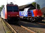 Die Re 482 034 ...  Christian Maier 19.03.2008