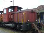 SBB - Diesellok Tm 2/2 9671 abgestellt im G�terbahnhof von ...