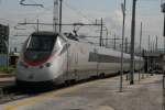 Der Eurostar Italia AV 9436 Salerno-Milano setzt sich am 20.03.2008 ...