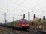 Die 182 015 am ...  Christian Maier 23.03.2008