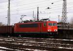 155 212-4 mit Ganzzug PKP-Eanos beladen mit Polenkohle.23.03.08  ...