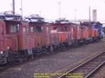 Munteres Durcheinander im RBL: Ae 6/6 11416, Tem , TemIII, TemIII, ...