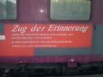 Zug der Erinnerung stand in Hamburg Hbf zur ...