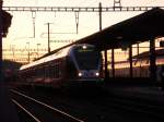 RABe 526 in Pf�ffikon SZ AM 06.03.2008  ...