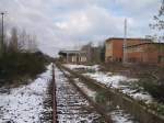 Der ehmalige Bahnhof Schwarze ...  Fabian St�bel 29.03.2008