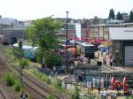 Blick auf das Festgelände des Bw Halle/Saale (Regio). Am 14.07.07 ... Blick auf das Festgelände des Bw Halle/Saale (Regio). Am 14.07.07 ...