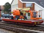asm - Dienstwagen X 593 im Bahnhof von T�uffelen ...