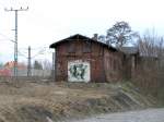 Dieses alte Bahngeb�ude, welches ...  Kai Gl��er 30.03.2008