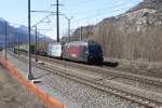 Re 465 003-2 und ...  Sandro Gadola 30.03.2008