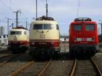 BR 103 184-8 , 103 235-8 und BR 110 243-3 ...