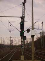 Lichtsignale Signal 41 U5 in Harburg.