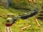 Ns 2 zum zweiten! Diesmal mit einem Lorenzug. Die Loren ...