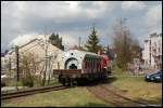 BR 363 363 110-8 mit FZT 56093 bei baldigem Fahrtrichtungswechsel gen Fahrtziel Aalen inmitten von Wasseralfingen.