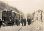 BCFe 4/4 101 en essai aux Monts de Corsier (Fenil) ...