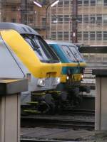  Impressions belges im Bahnhof Bruxelles Midi am 07.03.08.  ...