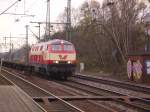 Eine EVB-V160 f�hrt durch Hamburg-Harburg. 28.03.08  ...