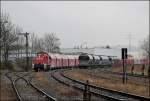 Statt einer G1206er wartet leider die 294 874 mit ihrem ...