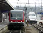 W�hrend der CFL Triebzug ...  De Rond Hans und Jeanny 07.04.2008