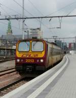 W�hrend der Triebzug 2013 ...  De Rond Hans und Jeanny 07.04.2008